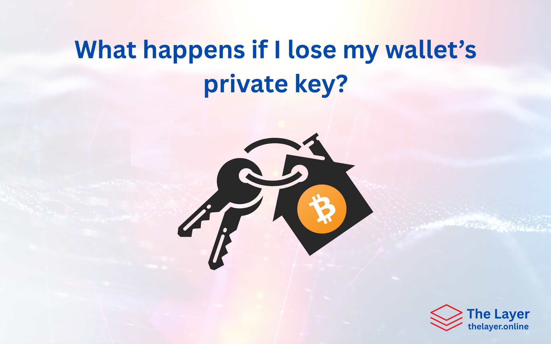 What happens if I lose my wallet’s private key
